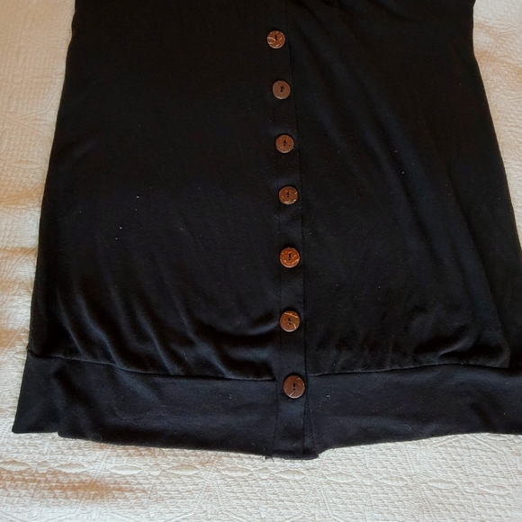 Janette Plus U.S.A Women's Tank Top Trappy Back Color Black Size 3XL NWOT - Picture 2 of 12